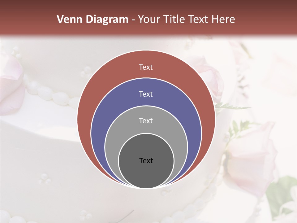 Ivory Roses Celebrate PowerPoint Template