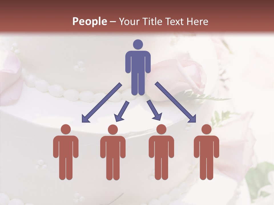 Ivory Roses Celebrate PowerPoint Template