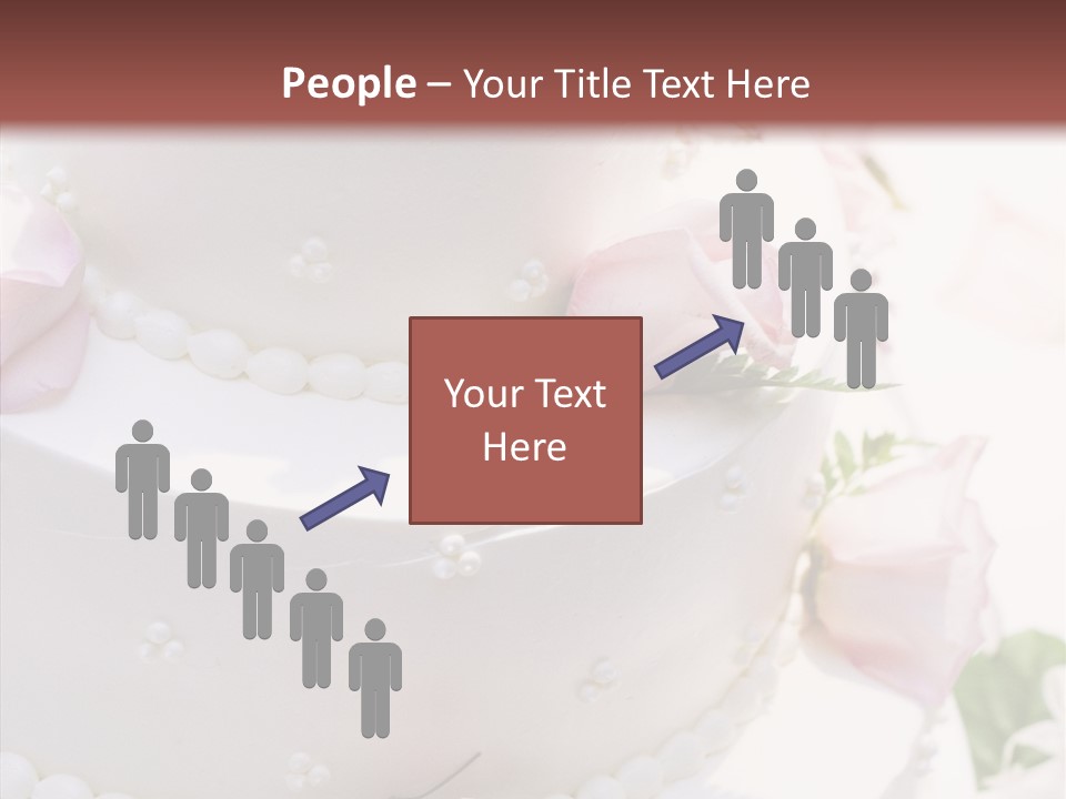 Ivory Roses Celebrate PowerPoint Template