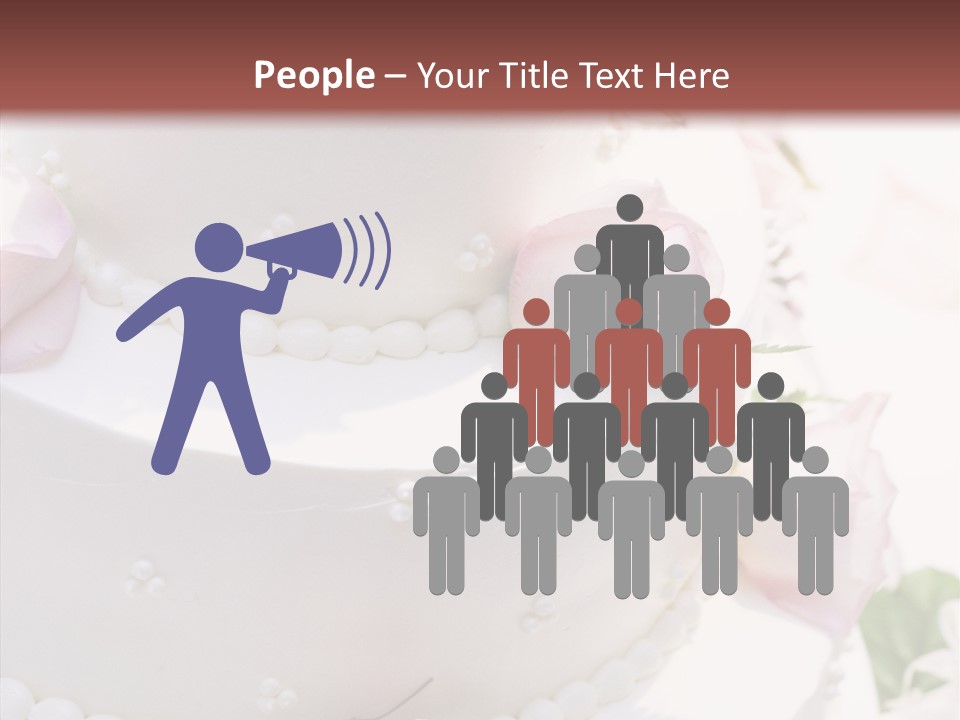 Ivory Roses Celebrate PowerPoint Template