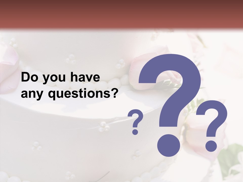 Ivory Roses Celebrate PowerPoint Template