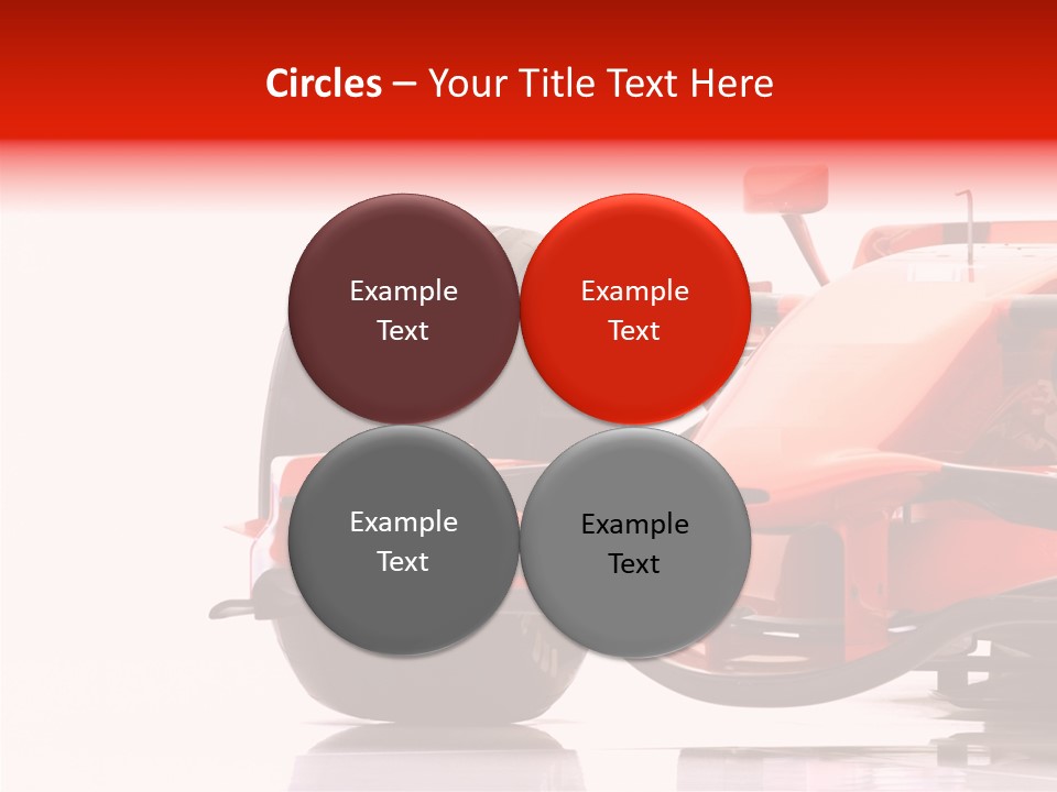 Motor Transport Track PowerPoint Template