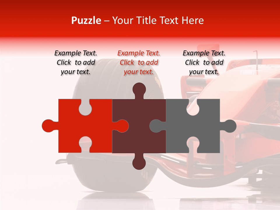 Motor Transport Track PowerPoint Template