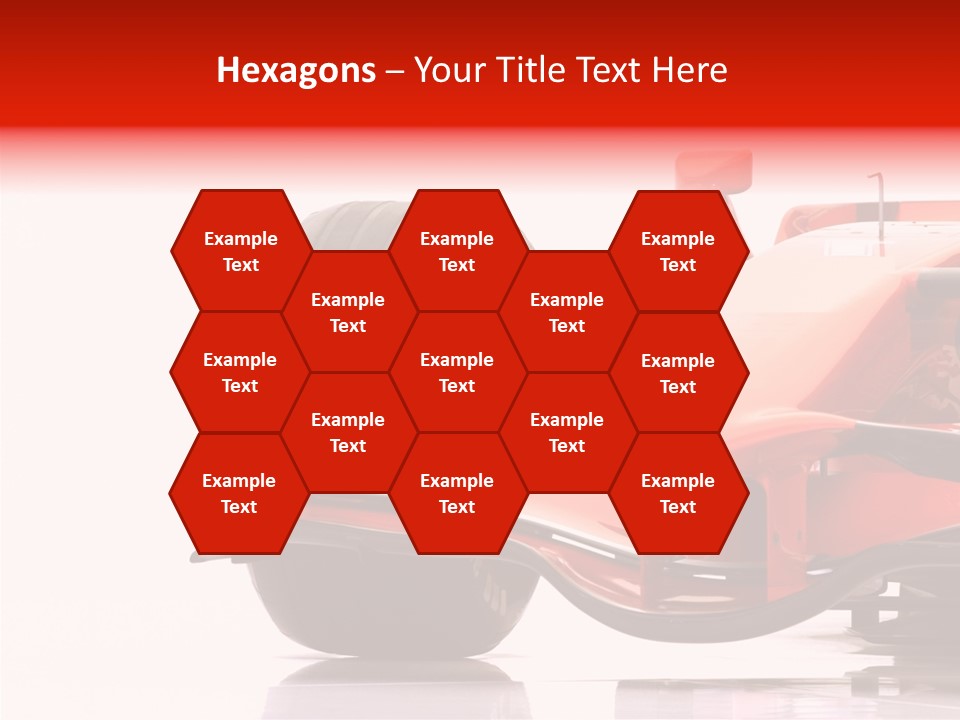 Motor Transport Track PowerPoint Template