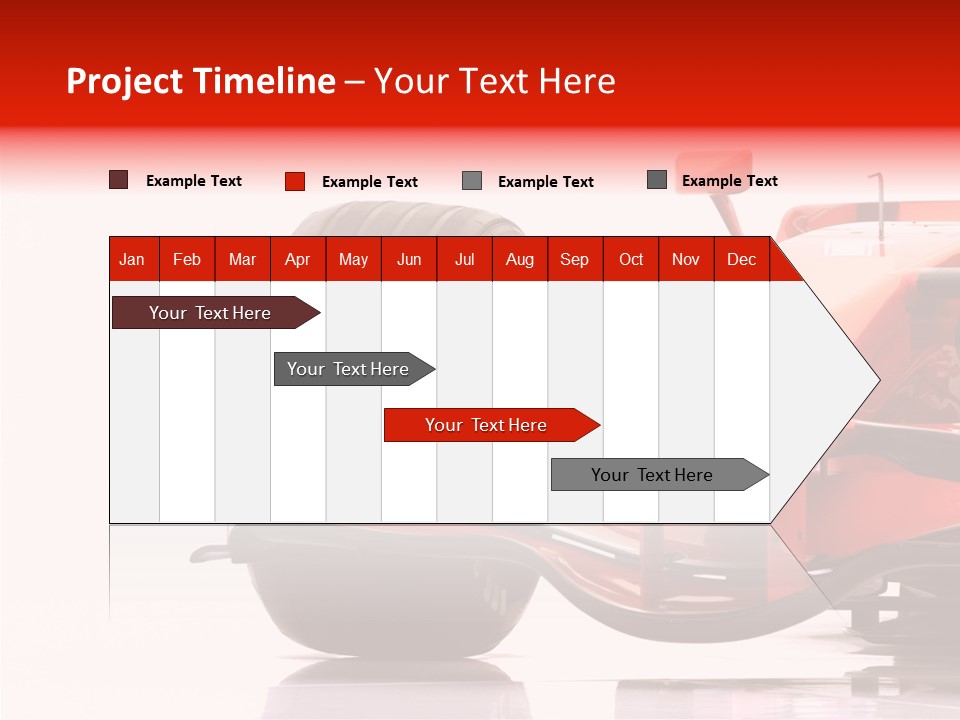 Motor Transport Track PowerPoint Template