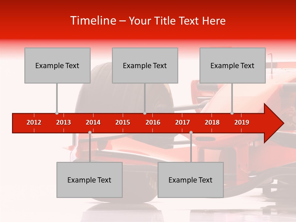 Motor Transport Track PowerPoint Template