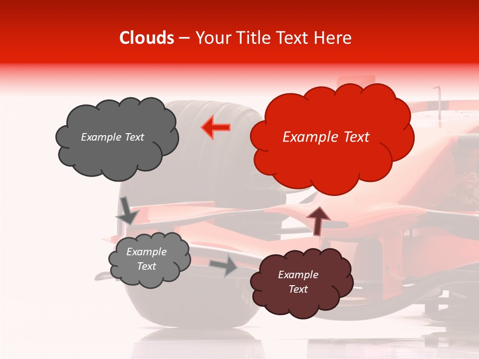 Motor Transport Track PowerPoint Template