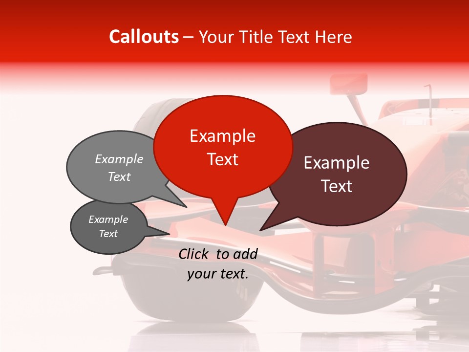 Motor Transport Track PowerPoint Template