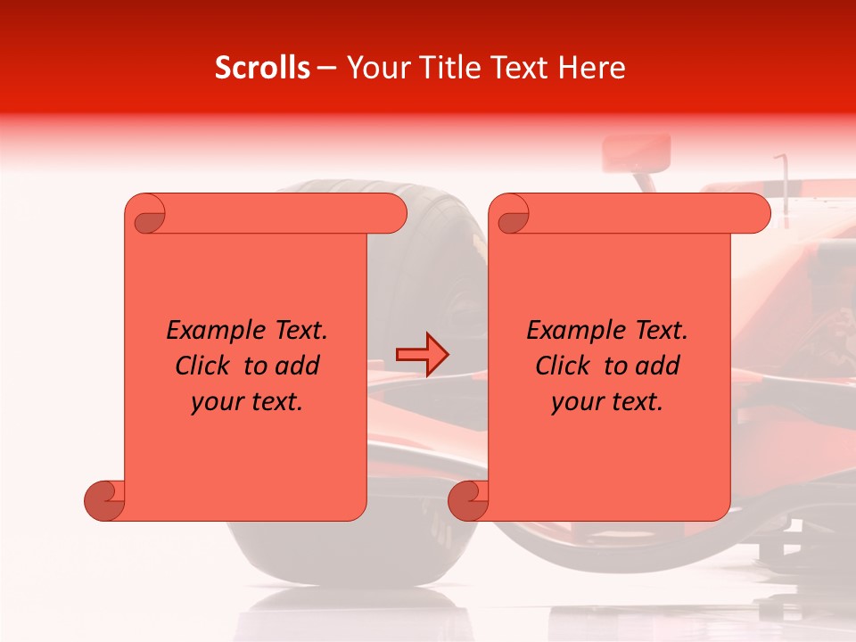 Motor Transport Track PowerPoint Template