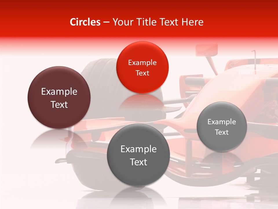 Motor Transport Track PowerPoint Template