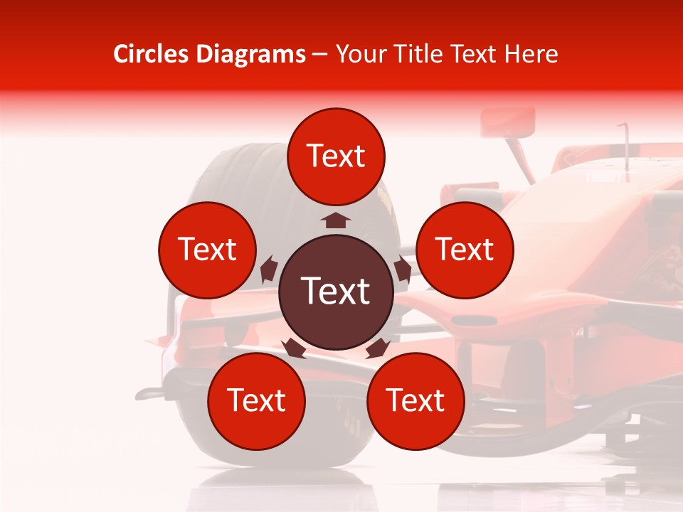 Motor Transport Track PowerPoint Template