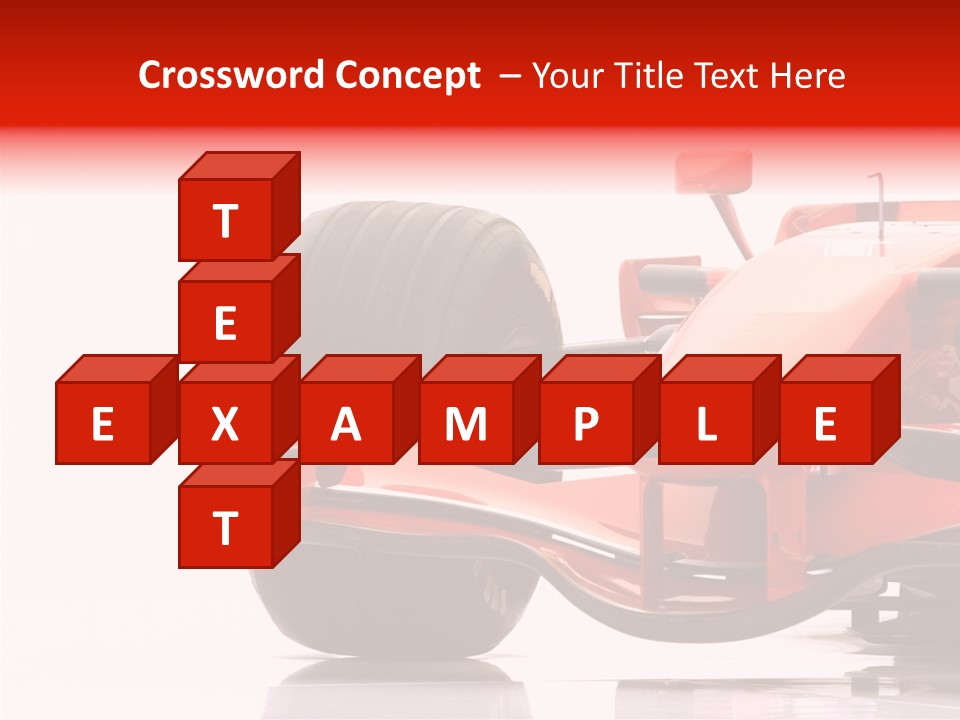 Motor Transport Track PowerPoint Template