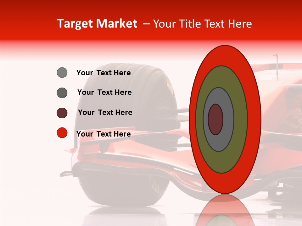 Motor Transport Track PowerPoint Template