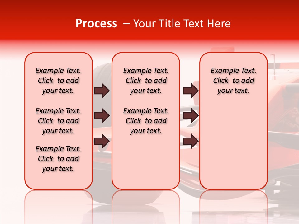 Motor Transport Track PowerPoint Template