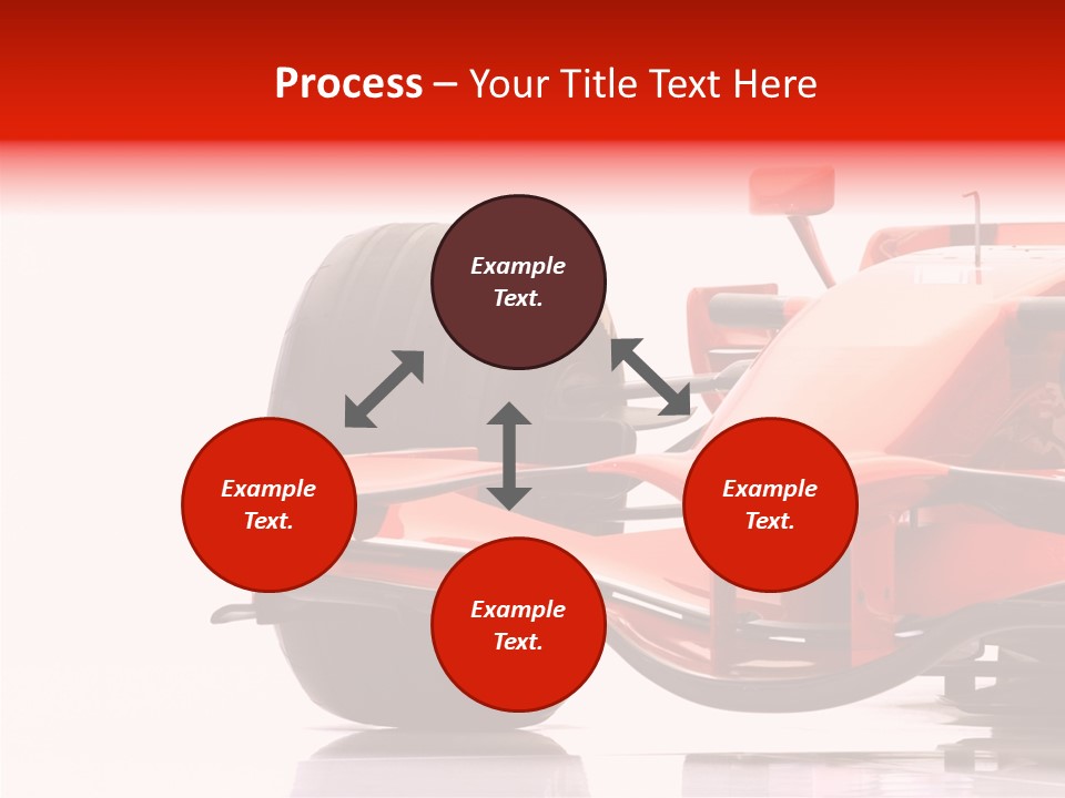 Motor Transport Track PowerPoint Template