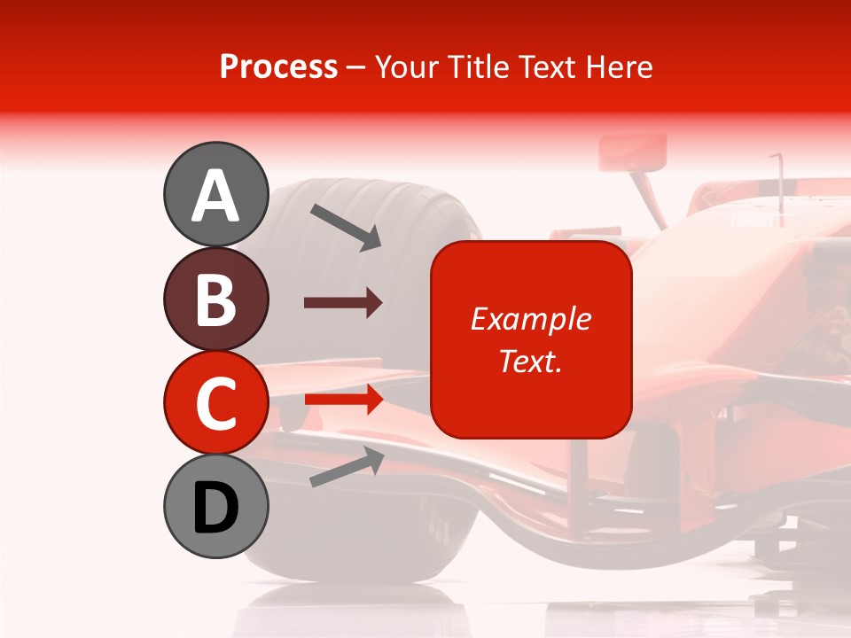 Motor Transport Track PowerPoint Template