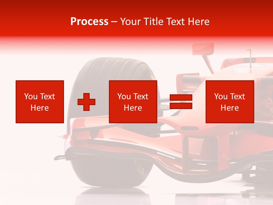 Motor Transport Track PowerPoint Template