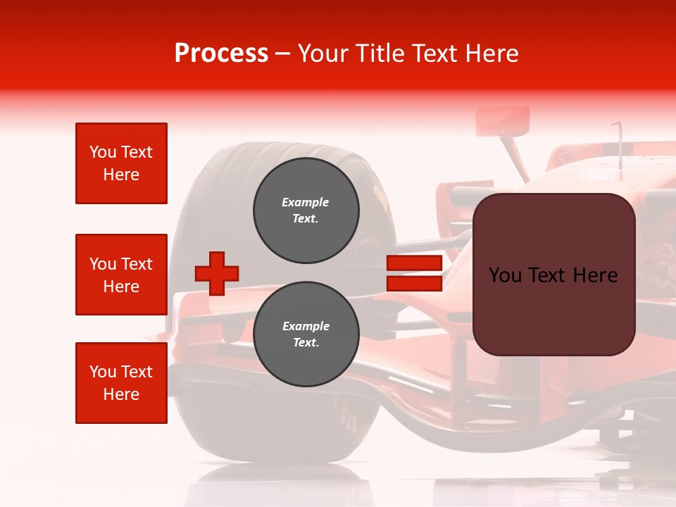Motor Transport Track PowerPoint Template
