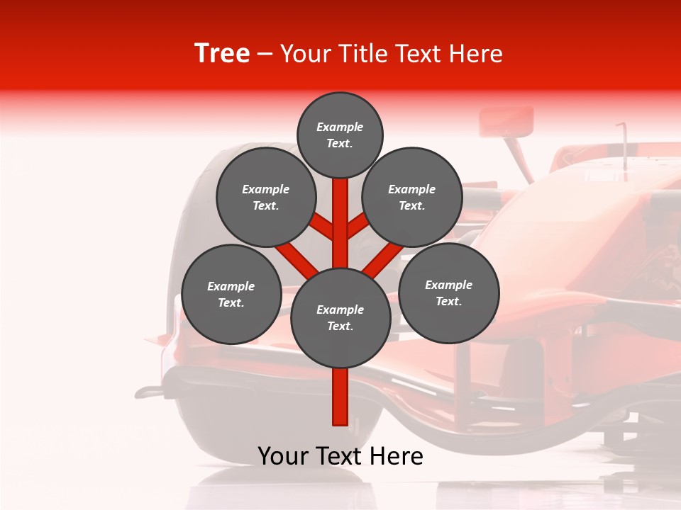 Motor Transport Track PowerPoint Template