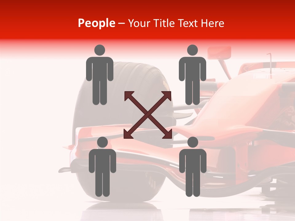 Motor Transport Track PowerPoint Template