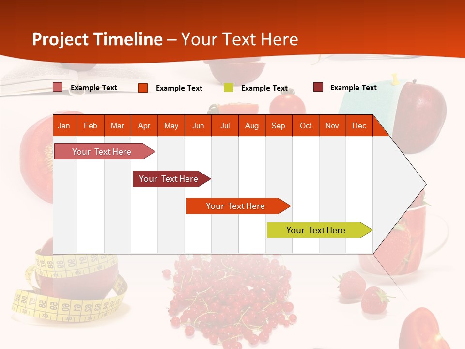 Healthy Collection Salad PowerPoint Template