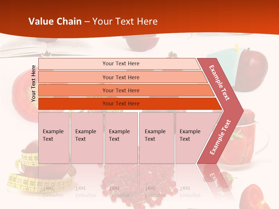 Healthy Collection Salad PowerPoint Template