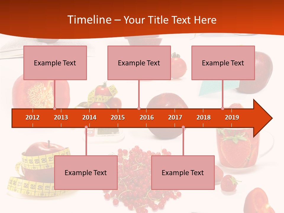 Healthy Collection Salad PowerPoint Template
