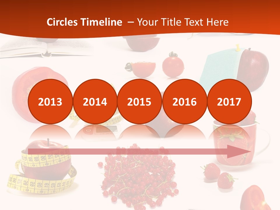 Healthy Collection Salad PowerPoint Template