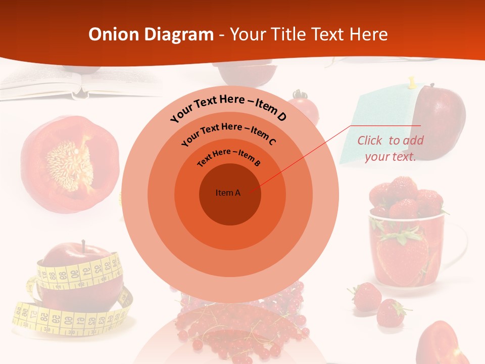 Healthy Collection Salad PowerPoint Template