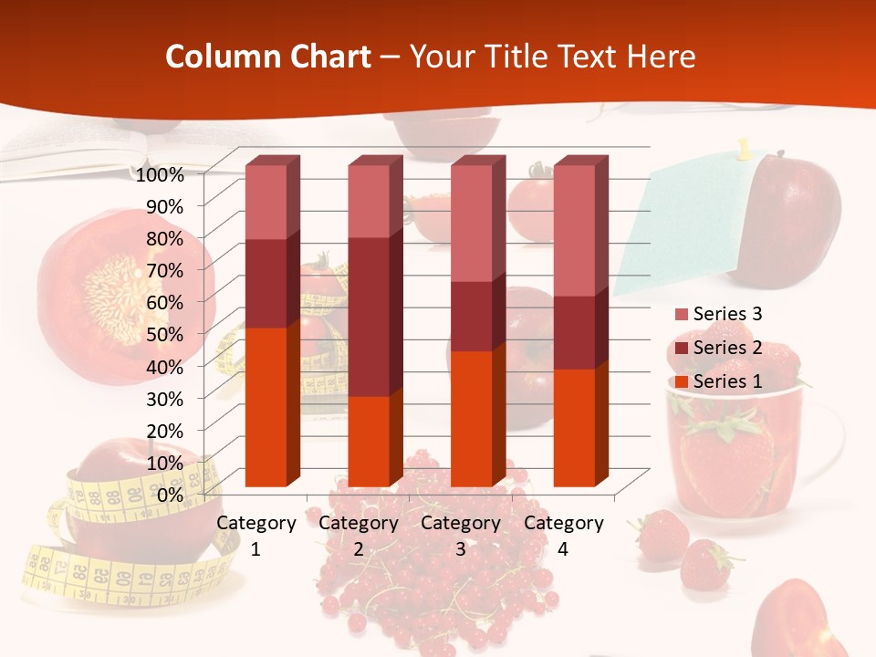 Healthy Collection Salad PowerPoint Template