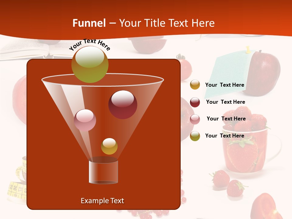 Healthy Collection Salad PowerPoint Template