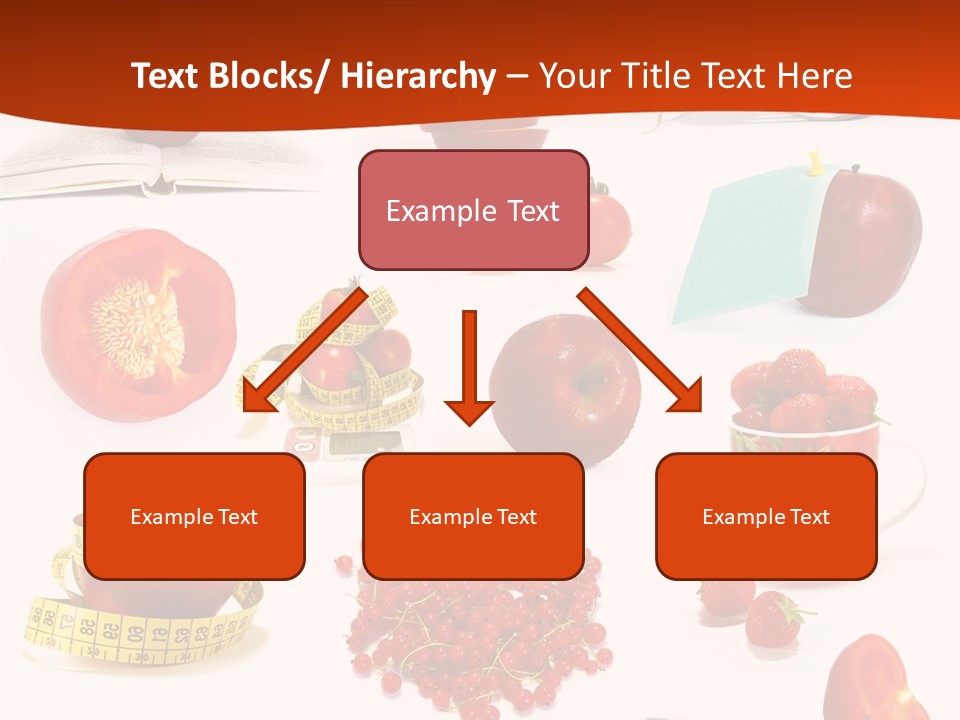 Healthy Collection Salad PowerPoint Template