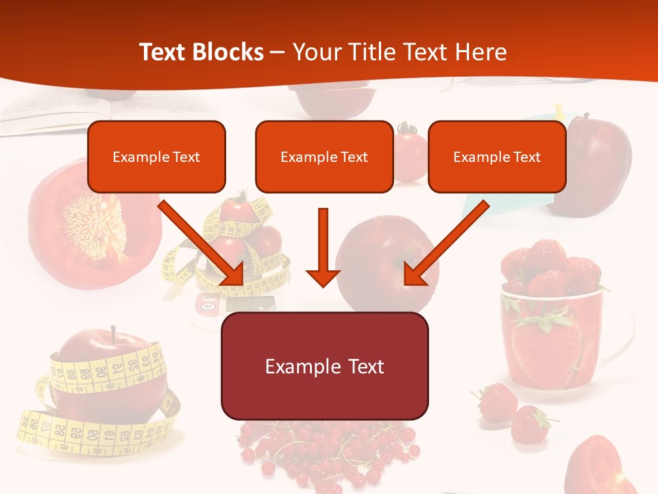 Healthy Collection Salad PowerPoint Template