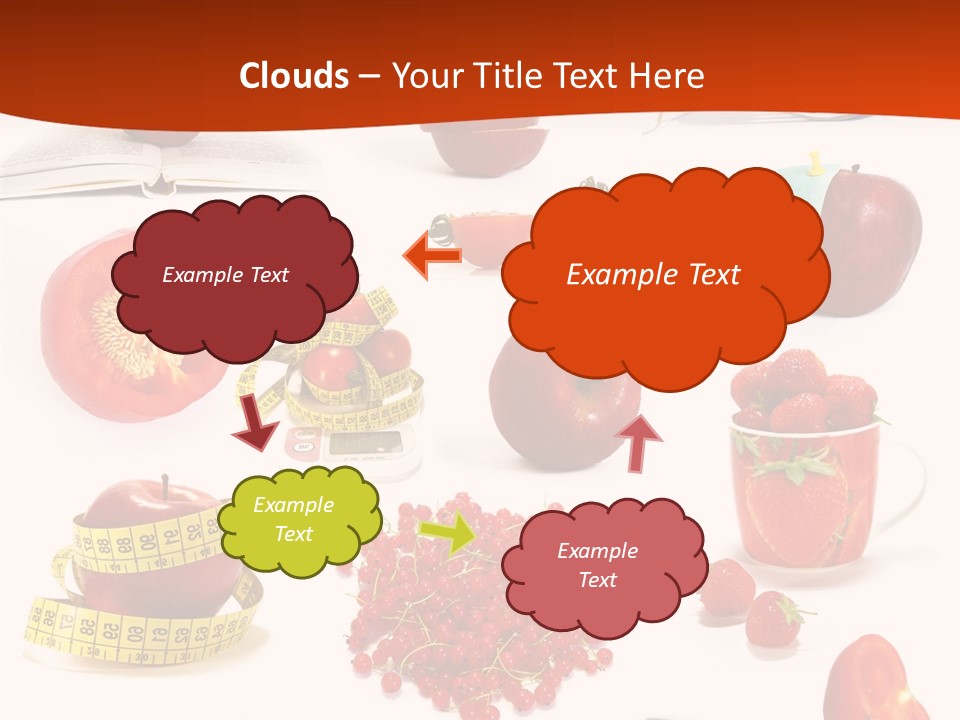 Healthy Collection Salad PowerPoint Template