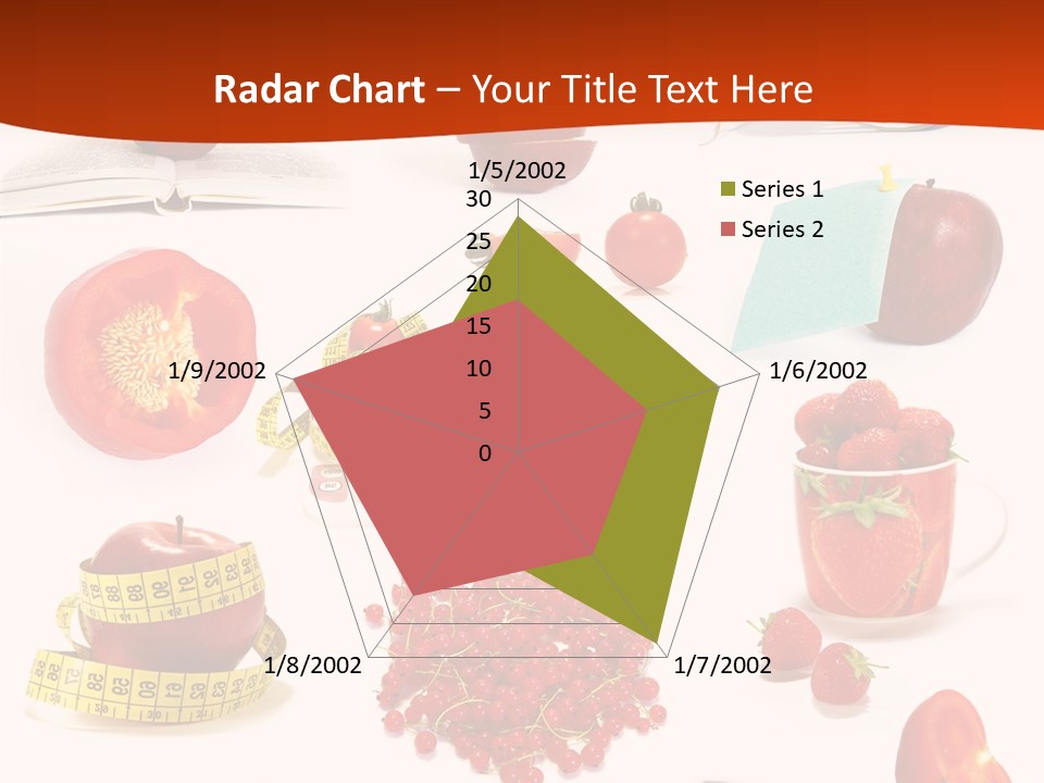 Healthy Collection Salad PowerPoint Template
