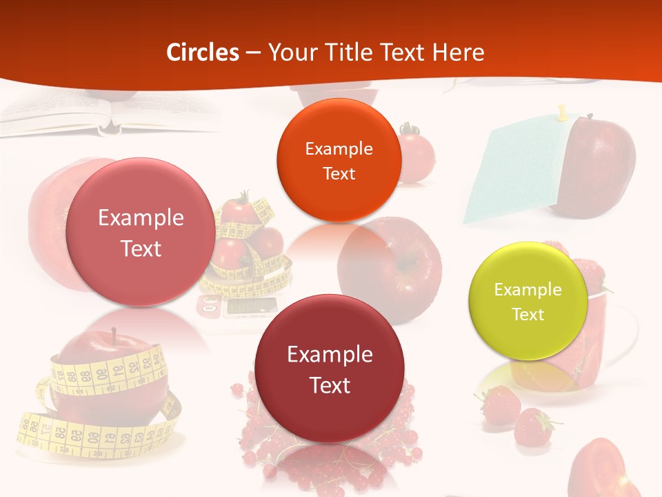 Healthy Collection Salad PowerPoint Template