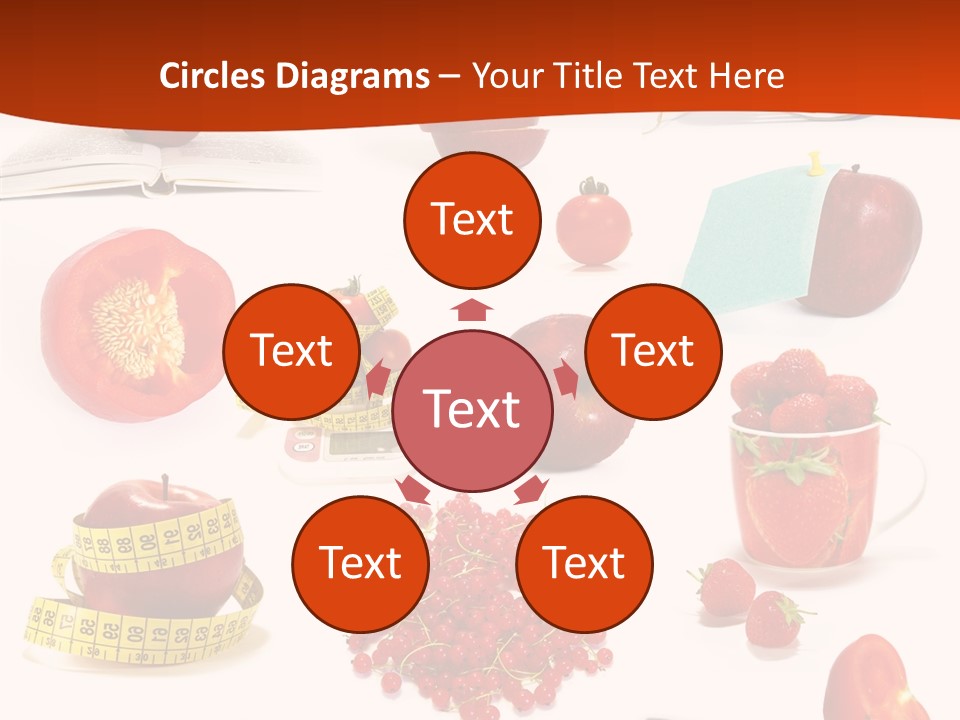 Healthy Collection Salad PowerPoint Template