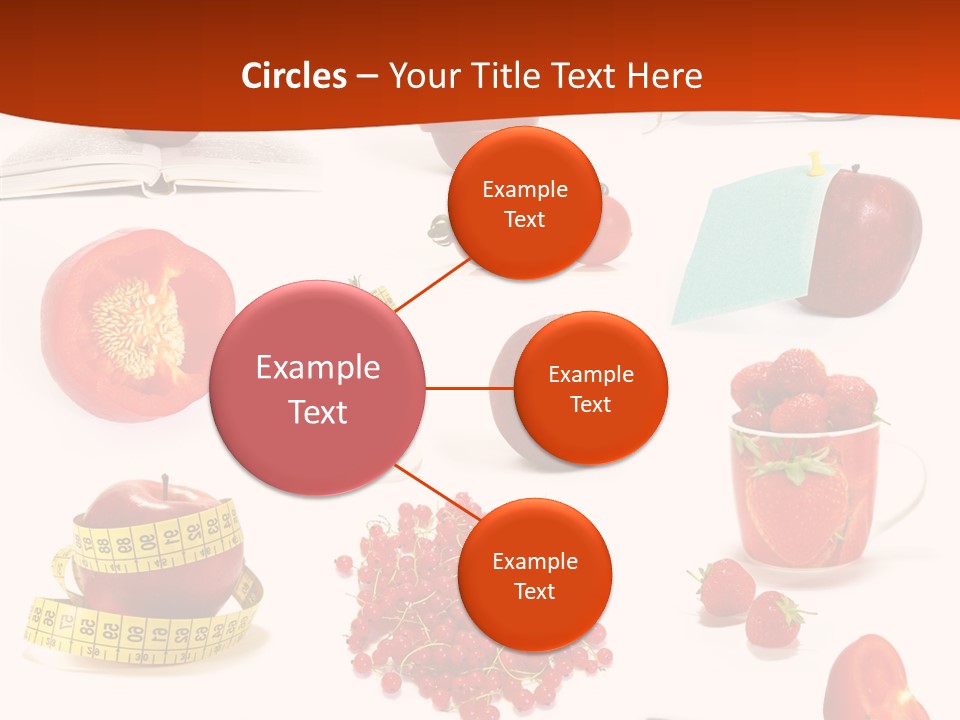 Healthy Collection Salad PowerPoint Template