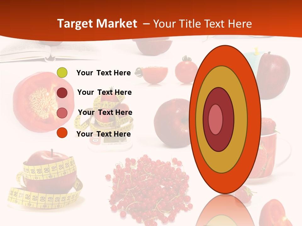 Healthy Collection Salad PowerPoint Template