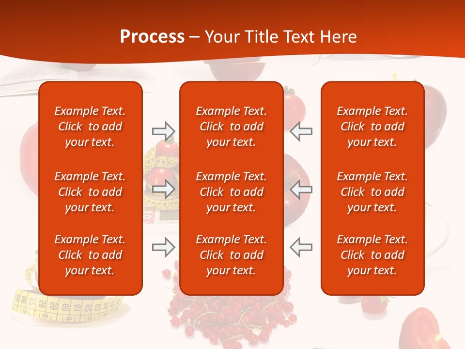 Healthy Collection Salad PowerPoint Template