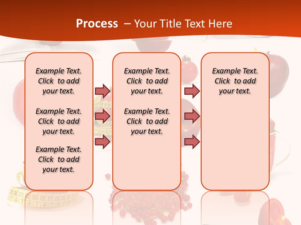 Healthy Collection Salad PowerPoint Template