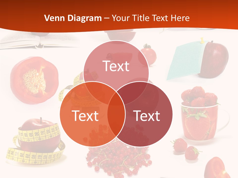 Healthy Collection Salad PowerPoint Template