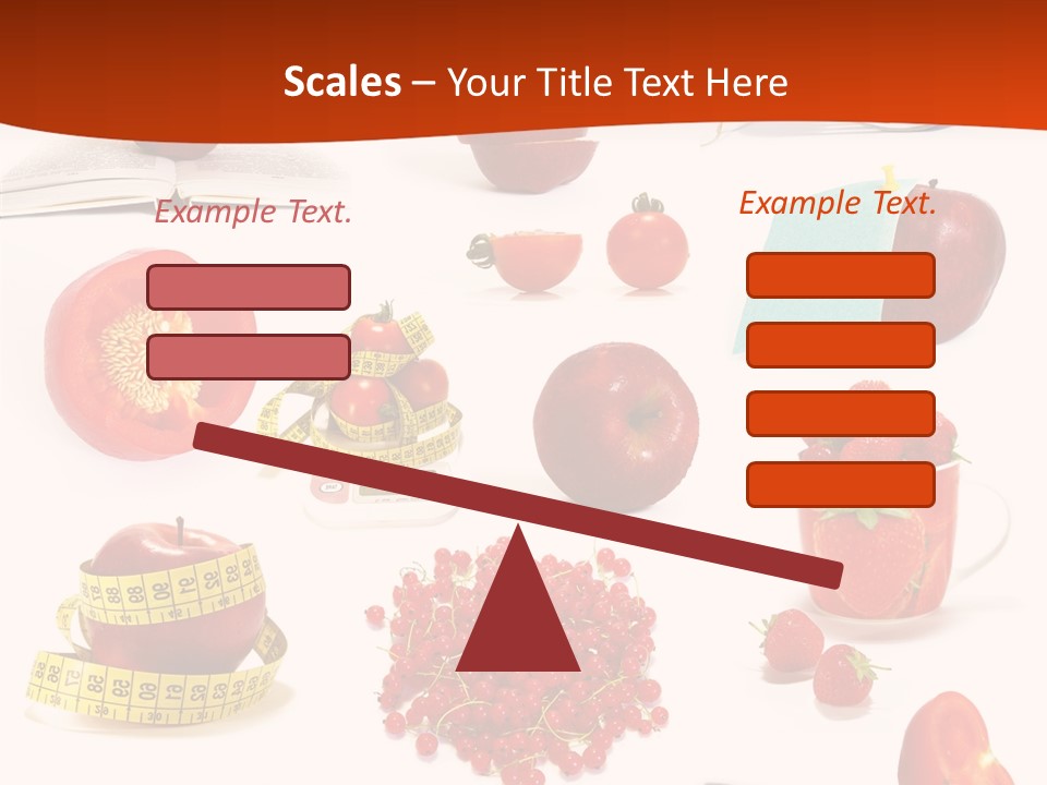Healthy Collection Salad PowerPoint Template