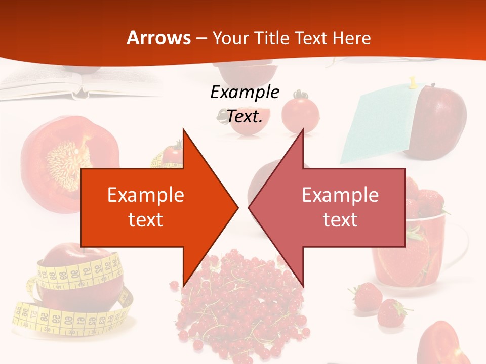 Healthy Collection Salad PowerPoint Template