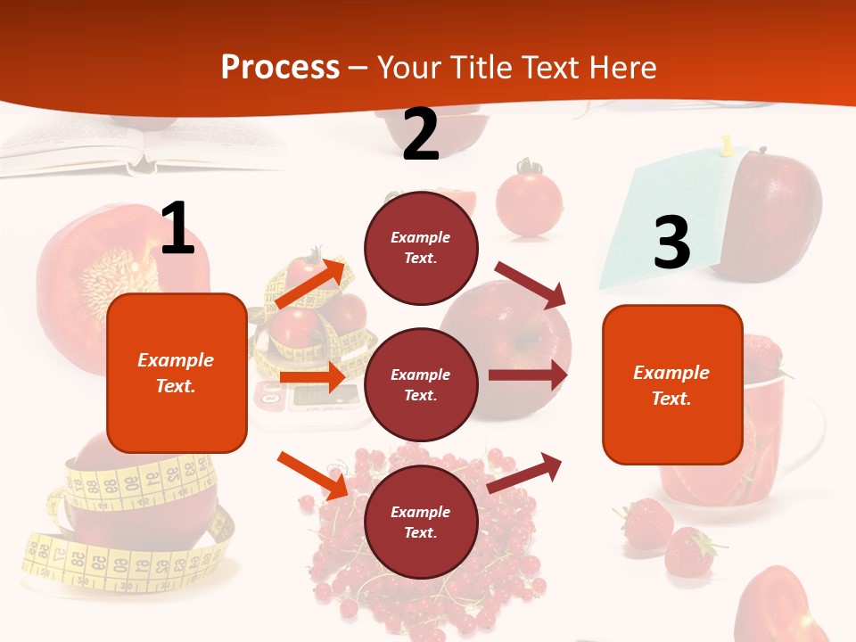 Healthy Collection Salad PowerPoint Template