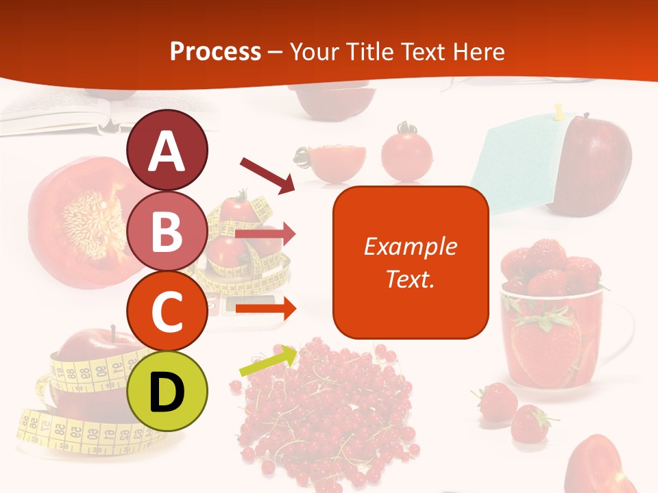 Healthy Collection Salad PowerPoint Template