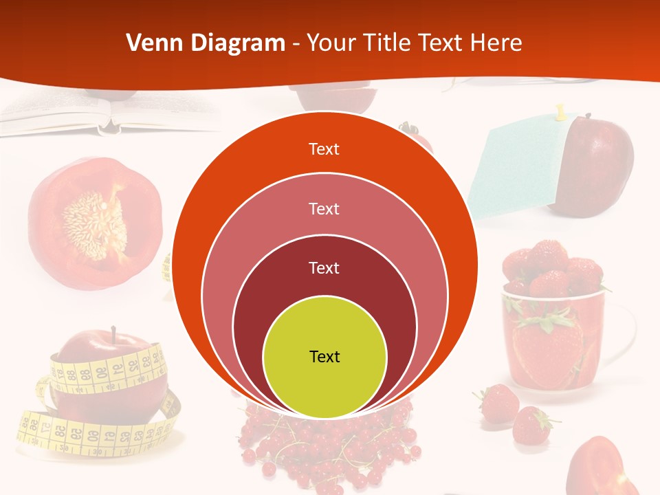 Healthy Collection Salad PowerPoint Template