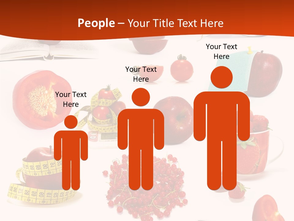 Healthy Collection Salad PowerPoint Template