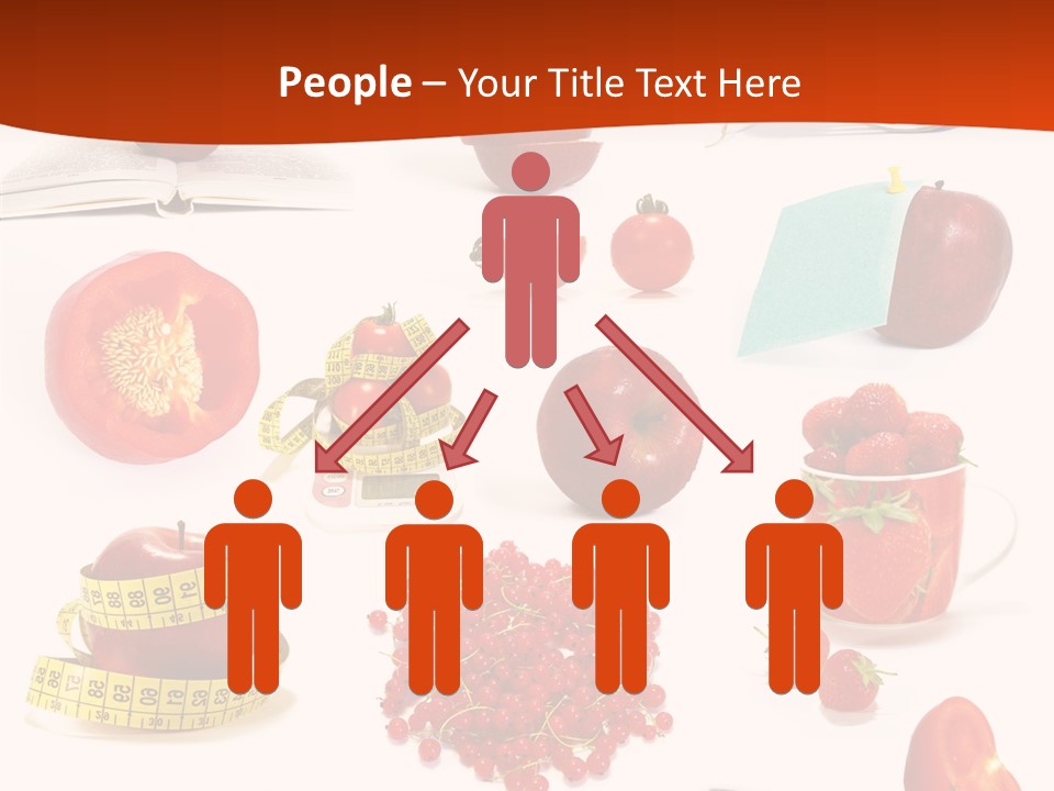 Healthy Collection Salad PowerPoint Template