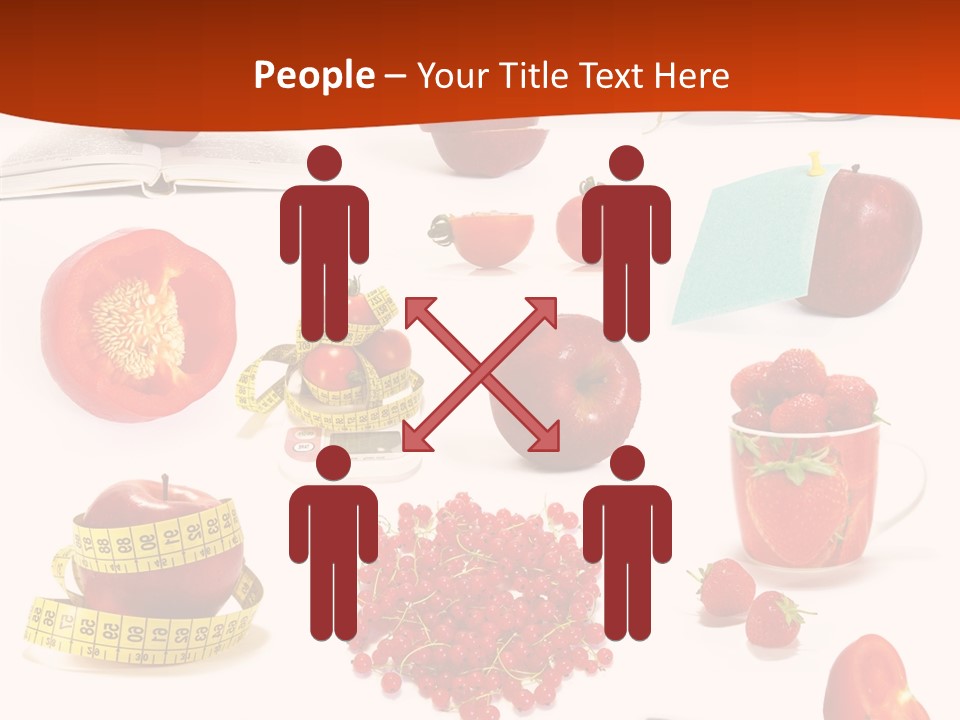 Healthy Collection Salad PowerPoint Template